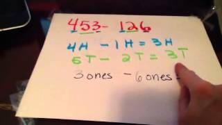 Decompose to Subtract for Third Grade