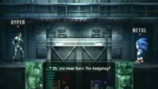 Super Smash Bros. Brawl Snake Codec Sonic