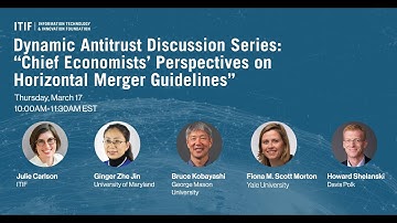 Dynamic Antitrust Discussion: Perspectives on Horizontal Merger Guidelines