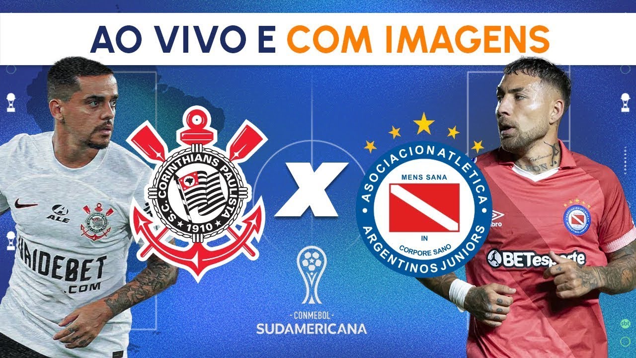 Corinthians x Argentinos Juniors – COM IMAGENS e narração de Diguinho Coruja | Sul-Americana 2024