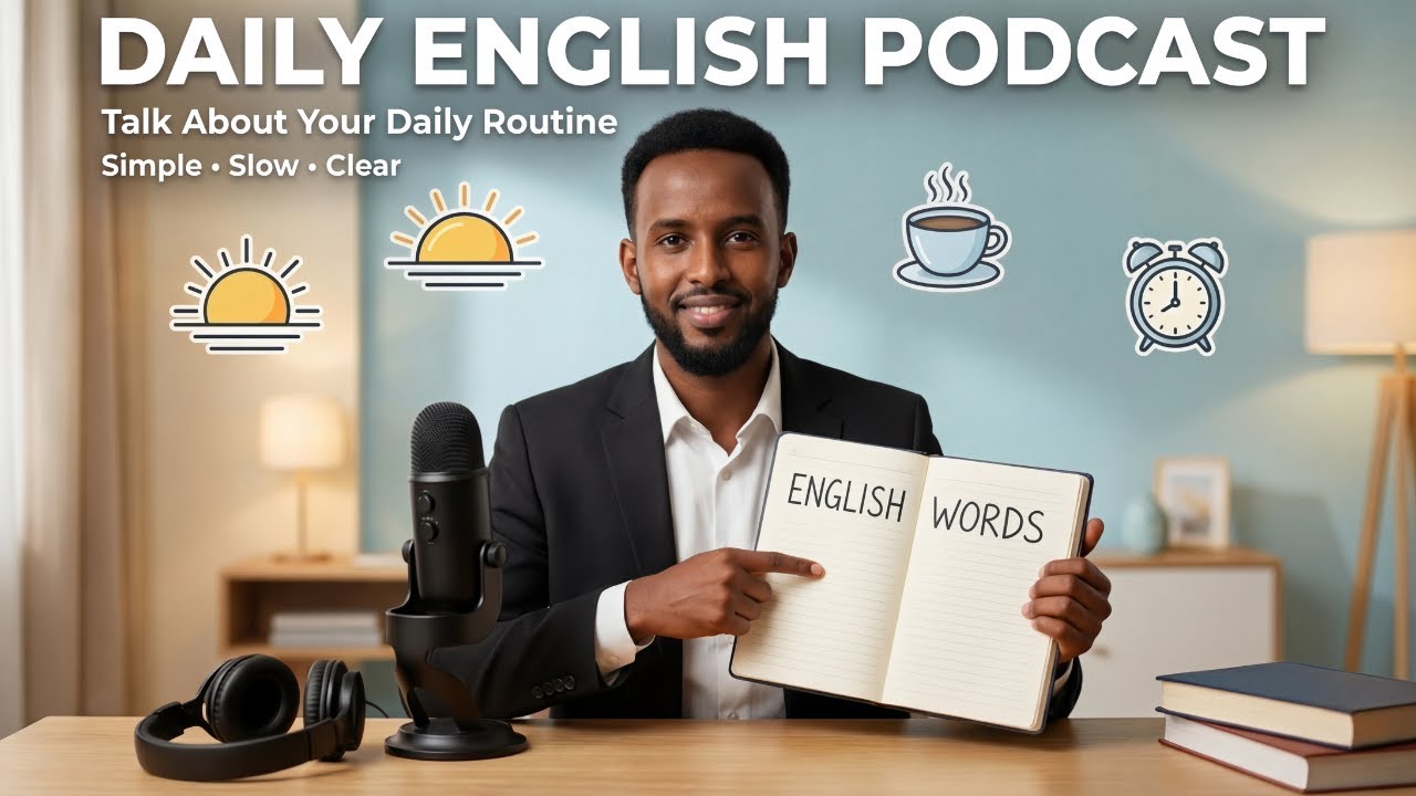 Простой ежедневный урок английского языка | Практика аудирования и разговорной речи для начинающих