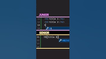 Junior Vs Senior Frontend developer.#programming #javascript #html #css #html5 #webdevelopment #code