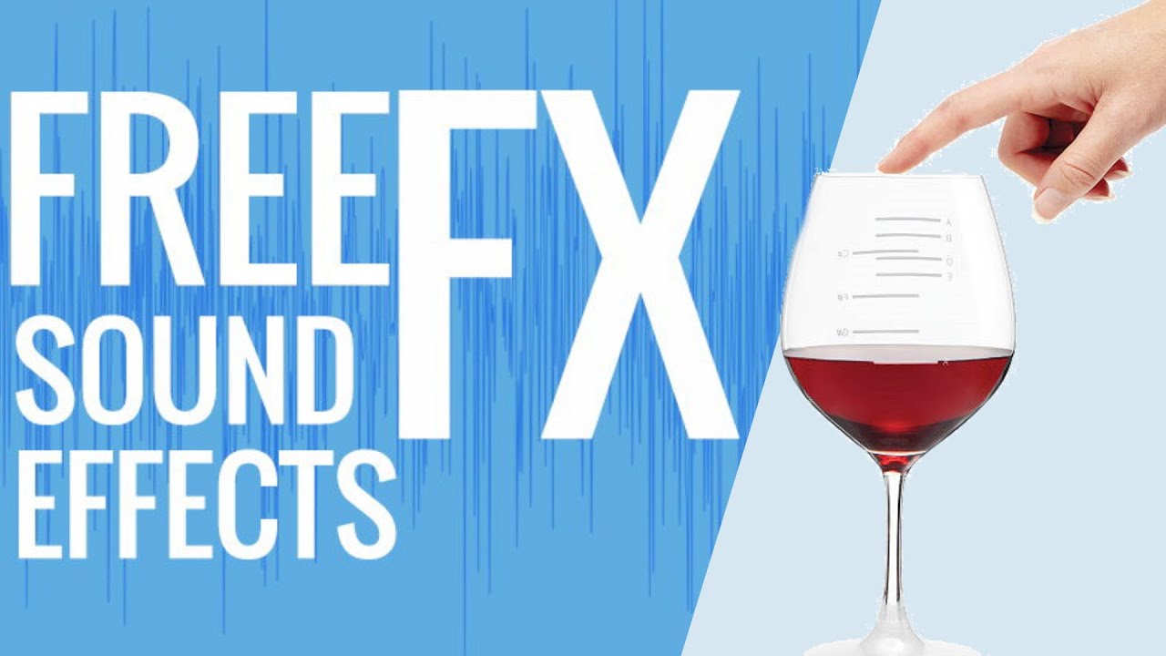 Rubbing Fingers on Crystal Glasses  🔊SOUND FX FREE🔊