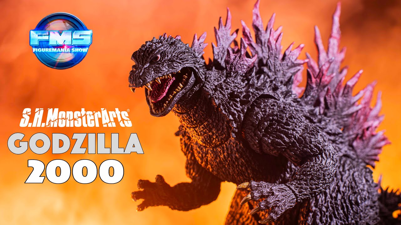 Обзор фигурки S H Monsterarts GODZILLA 2000 