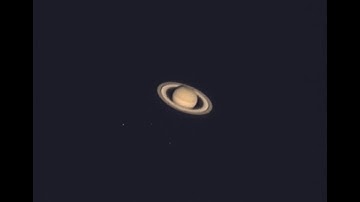 Saturn through my Telescope