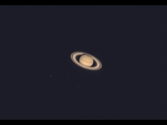 Saturn through my Telescope class=