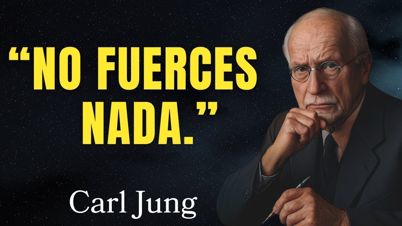 NO FUERCES NADA EN TU VIDA | CARL JUNG