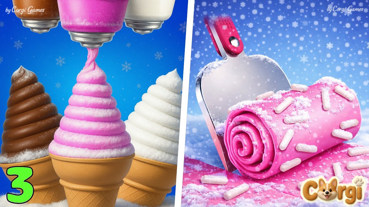 Ice Cream Inc. 🆚 Dessert DIY - All Levels Satisfying Walkthrough Gameplay | PART 3