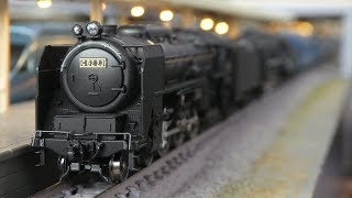 鉄道模型(Nゲージ)：アトリエminamo vol.236：C62重連 + 急行「みちのく」風