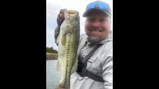 Summit Lake Indiana-Nice Size Bass-Top Water