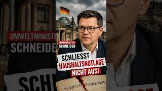 Neue Schulden? Minister schließt Haushaltsnotlage nicht aus #politik #innenpolitik #spd #cdu