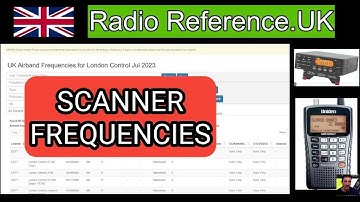 RADIO REFERENCE - UK SCANNER & RADIO ENTHUSIASTS
