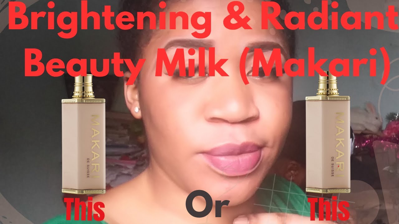 The diff between the 2 types of makari beauty milk serums .which one is