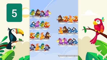 Bird Sort Color | #5 | Level 21-25