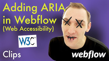 Adding ARIA Accessibility in Webflow