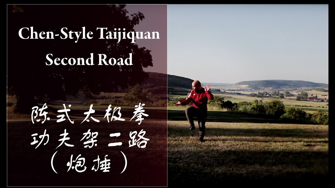 Chen-Style Taijiquan second road (erlu) cannon fist (paochui) demo by Nabil Ranné