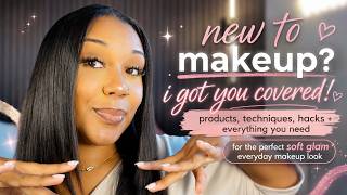 soft glam makeup tutorial for beginners | step by step + in depth 🎀💕 screenshot 5