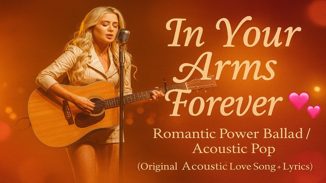 In Your Arms Forever 💕🎸 | Romantic Power Ballad (Original Acoustic Love ...
