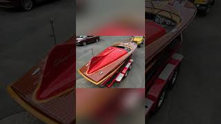 1955 Chris-Craft Cobra — One-of-One Factory Red Hemi Runabout