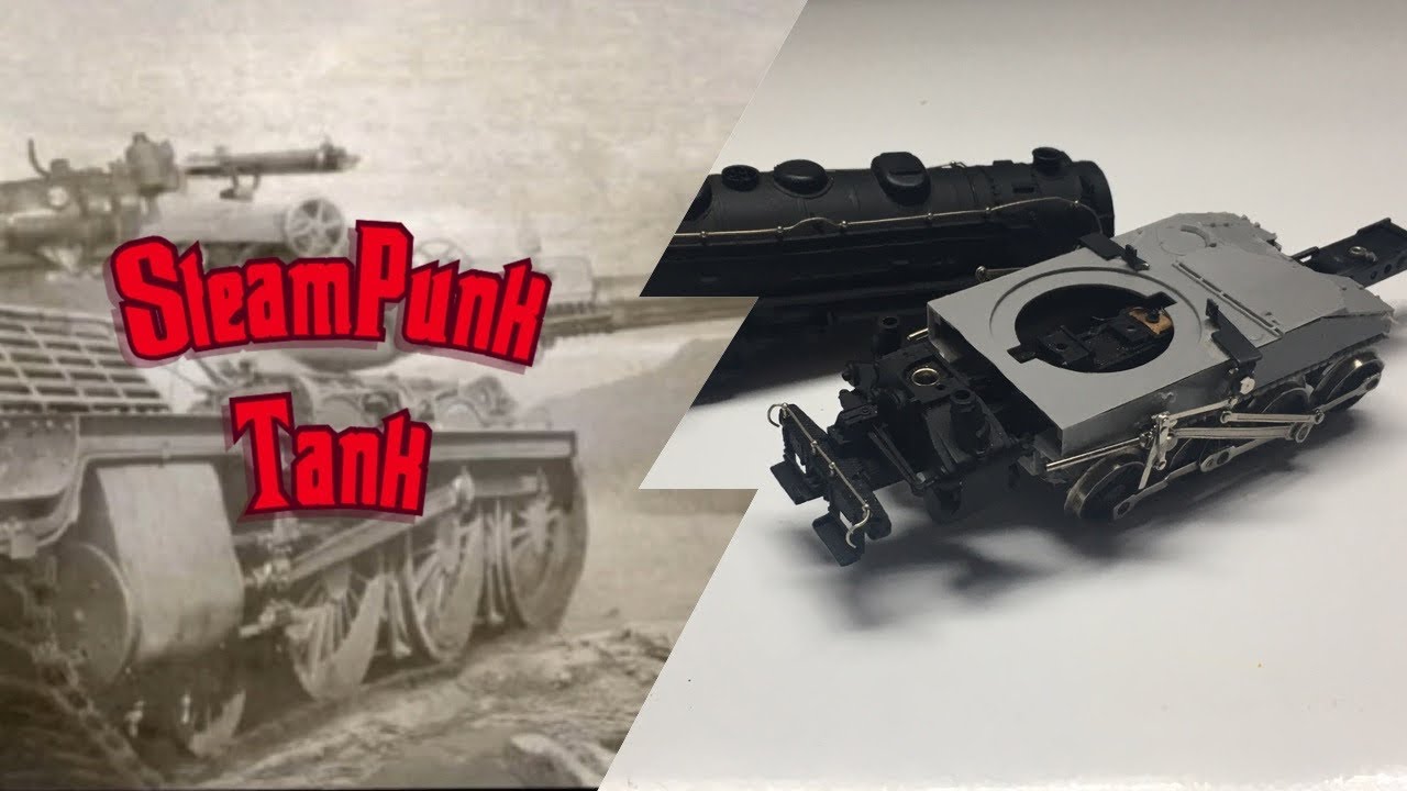 Gaslands - Building a Steampunk Tank (Gaslands UK Challenge) - YouTube