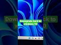 Downgrade from Windows 11 to Windows 10