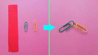 How to Do the Linking Paper Clips Trick | Magic Tricks #Shorts