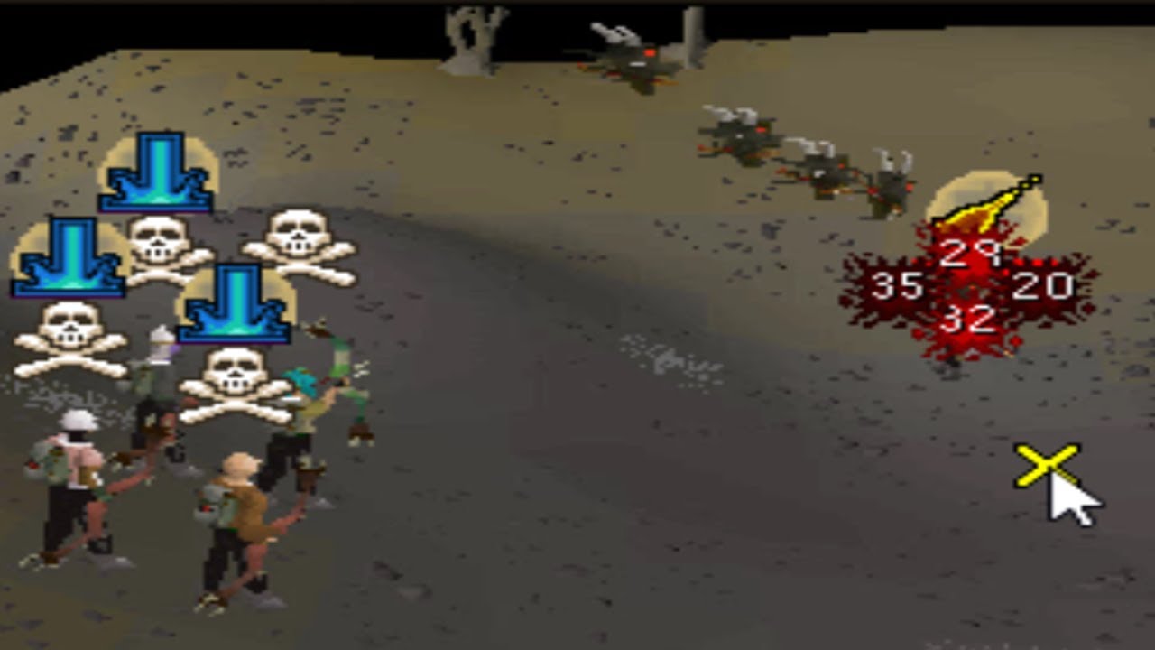 Pure Dark Bow Squad NUKING Venenatis PVMERS!