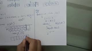 26 Insertion sort algorithm