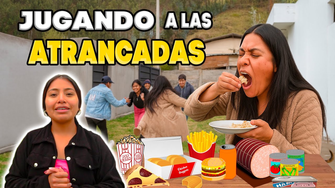 Risas, sorpresas y mucha comida 🙈🍴 Jugamos a los atrancones y nada fue lo que parecía 😂 | ELVIA MAJI