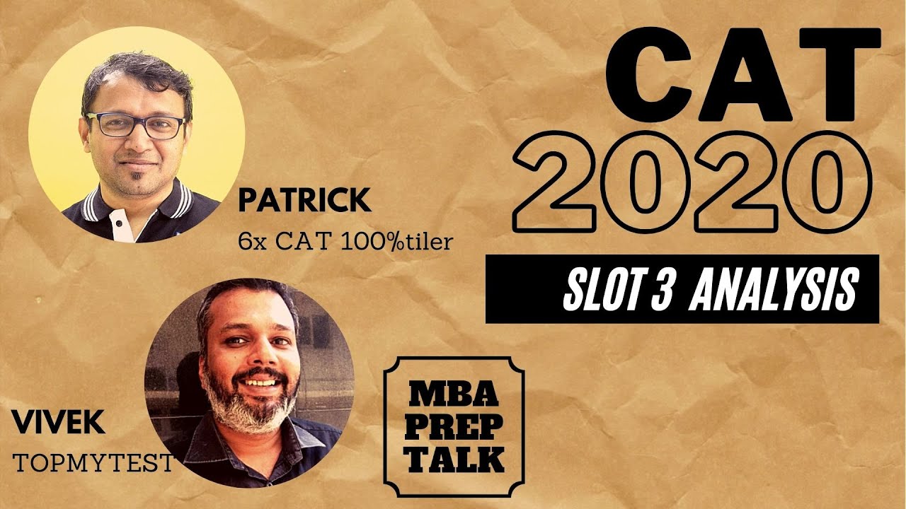 CAT 2020 Analysis with Patrick