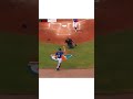 He pushed the umpire to make that play...🔥