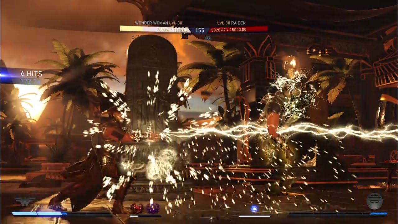 Wonder Woman vs Raiden [ INJUSTICE 2 GUILD MULTIVERSE ] - Solo Boss ...