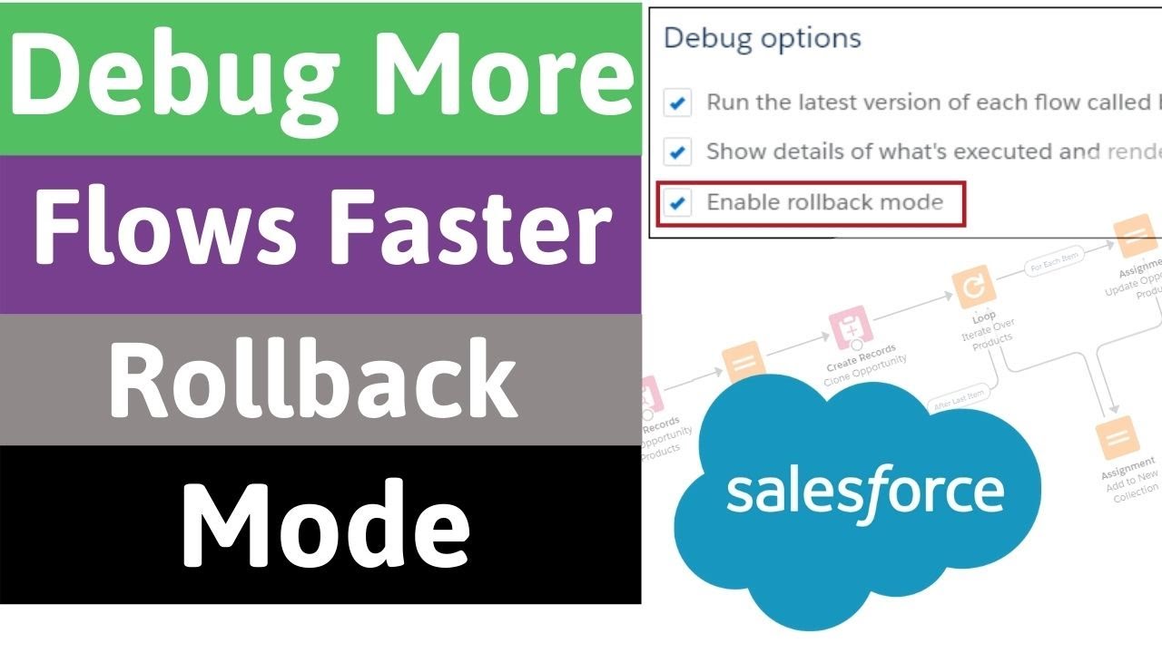 How to use Salesforce Flow Rollback Mode - Salesforce Flow Example ...