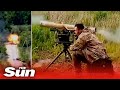 Ukraine forces destroy Russian column with Corsar guided missile launcher