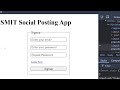 72. Creating a social posting app with Javascript ES6 | Part 1