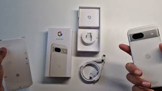 Google Pixel 8a unboxing