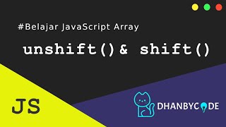 Celebrity Tutorial JavaScript | Belajar Javascript Array unshift() dan shift() Profile