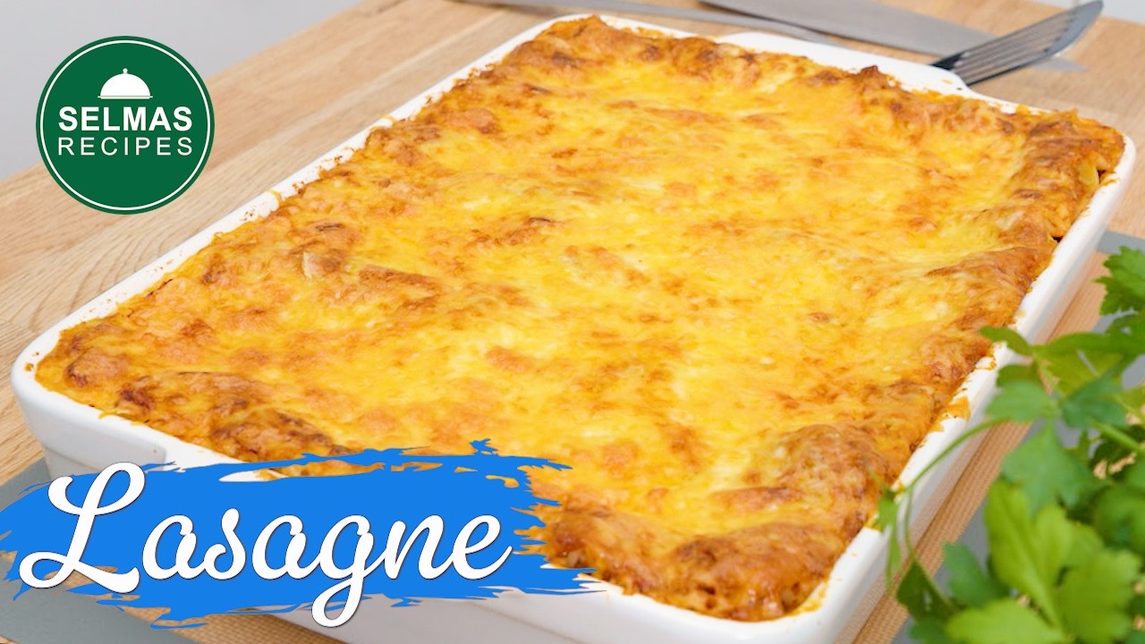 Lasagne Rezept - einfach, lecker und unwiderstehlich! 🍅🧀