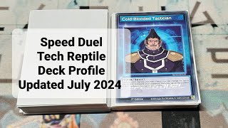 Speed Duel  Tech Reptile Deck Profile Updated July 2024