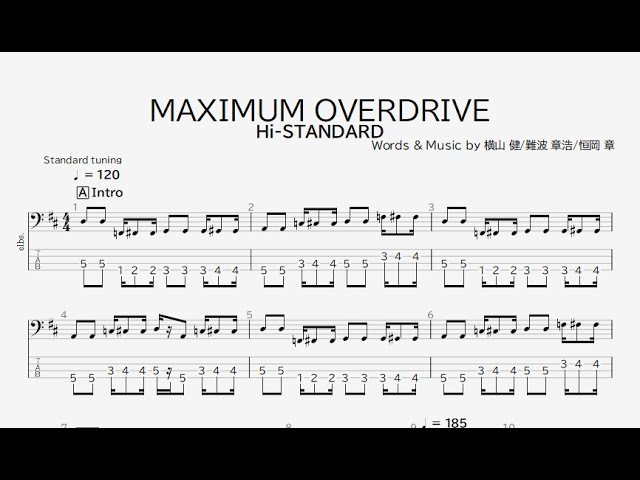 ドッケン　バックフォージアタック　タブ譜 KICK BACK／米津玄師【無料ギターTAB譜】リードギターざっくり完