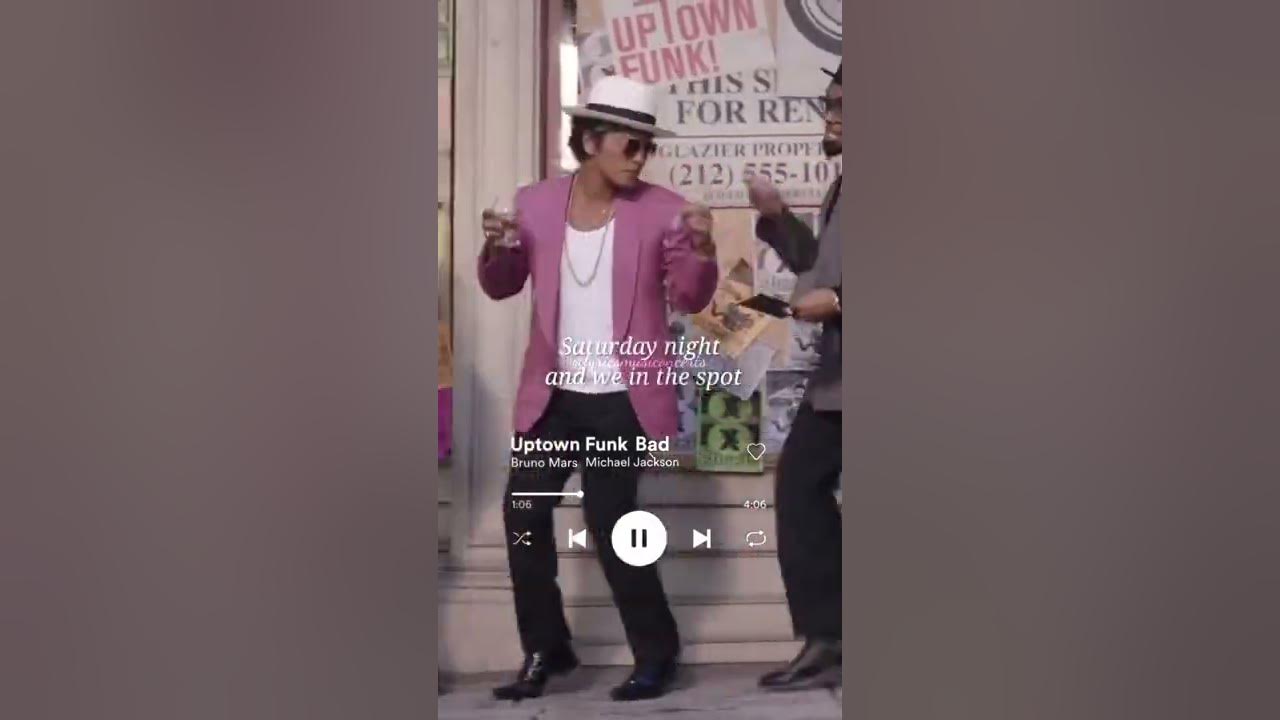 Mark Ronson - Uptown Funk (Lyrics) ft. Bruno Mars #short #tiktok #lyric