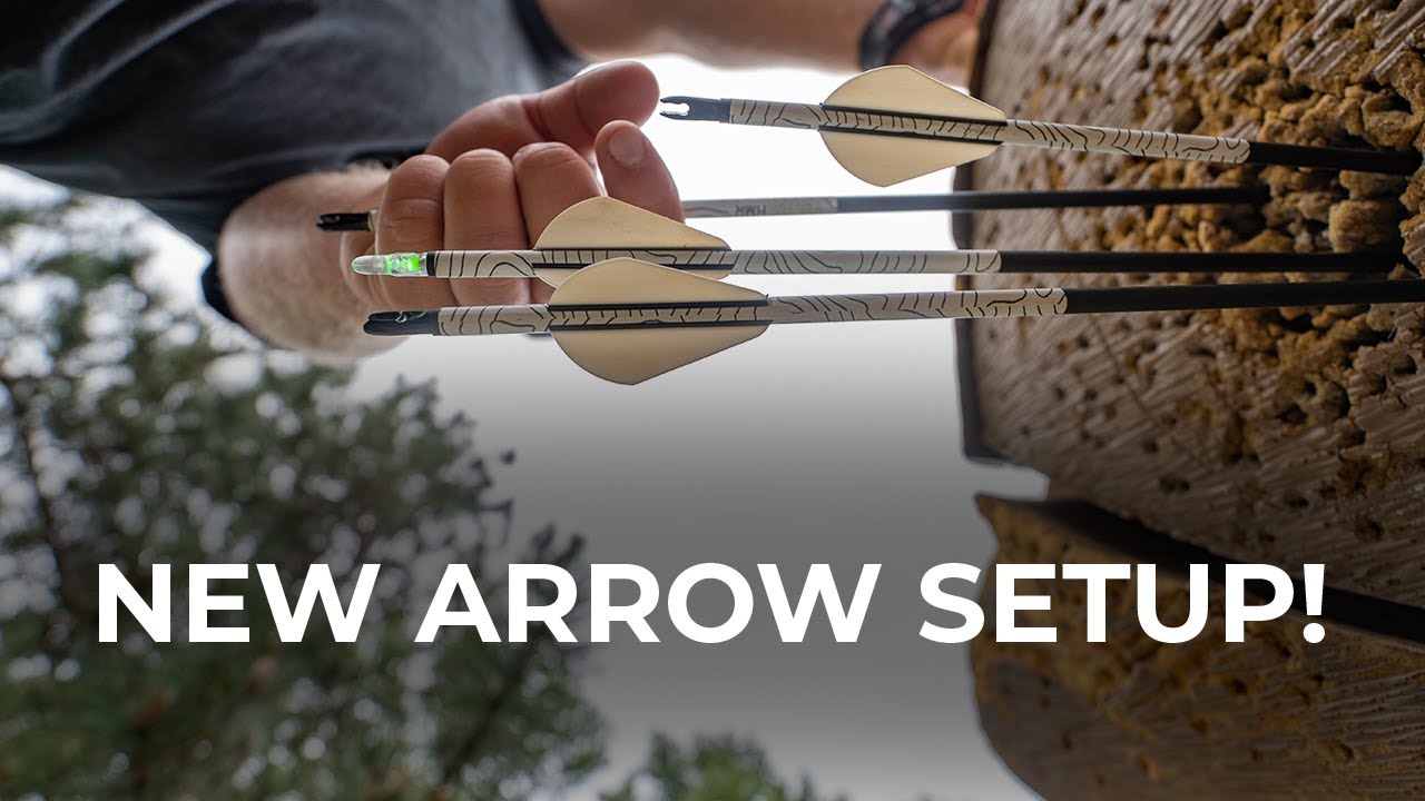 NEW ARROW SETUP FOR WHITETAIL HUNTING! YouTube