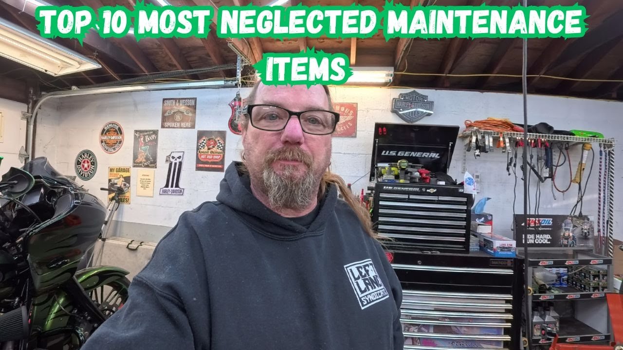 10 самых распространенных ошибок при техническом обслуживании мотоциклов Harley, которые владельц...
