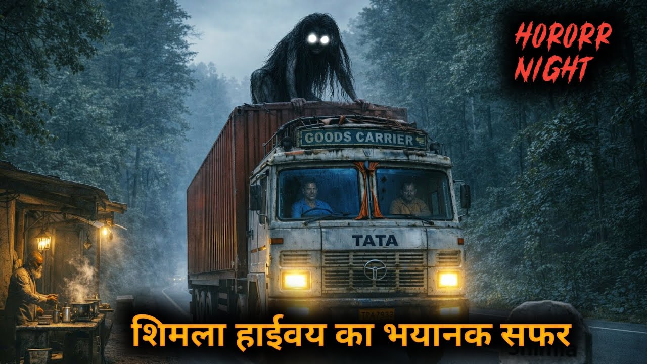 भूतिया ढाबा और जीपीएस का शाप एक ट्रक ड्राइवर की खौफनाक आपबीती #truckdriverhorrorstory #nighthorror