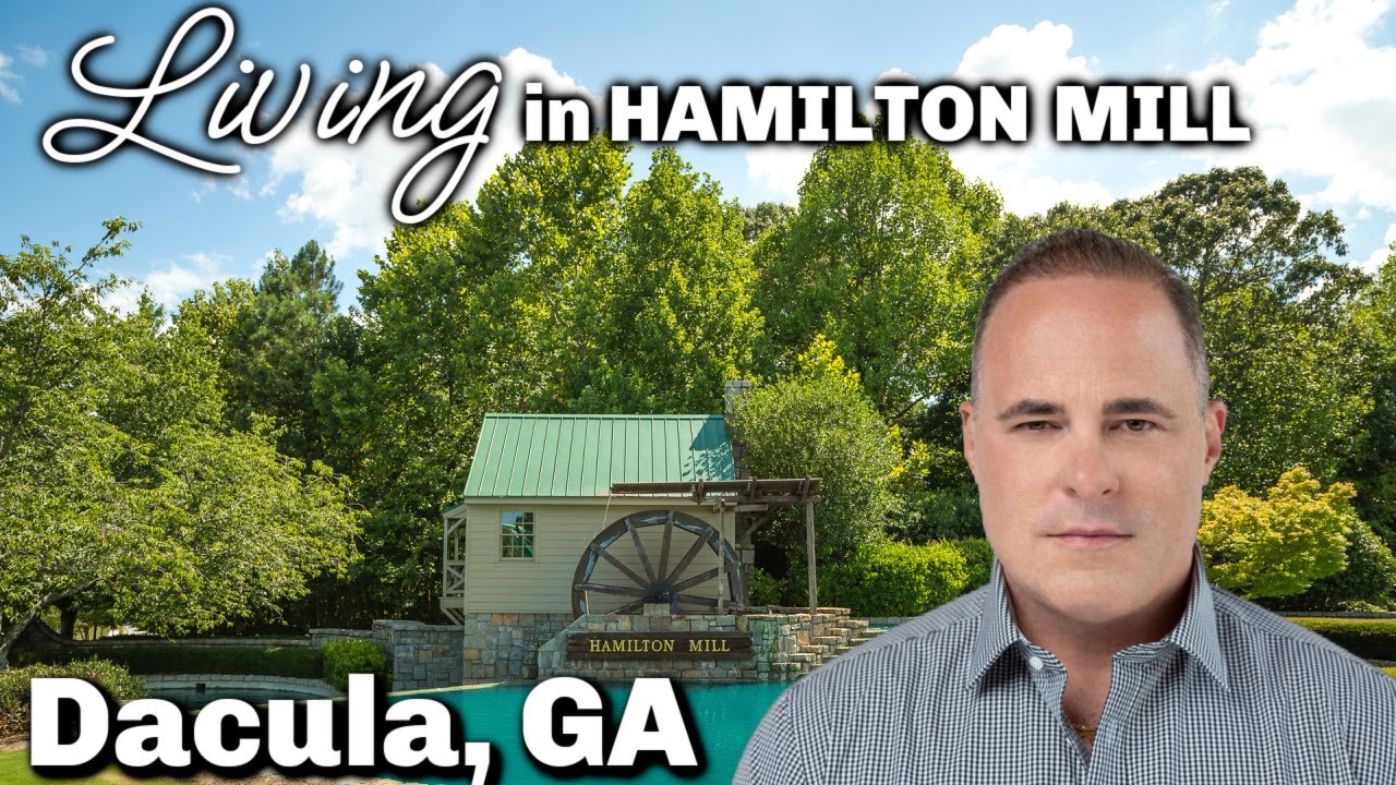 Discover the Stunning Sights of Hamilton Mill: A Breathtaking Aerial Tour