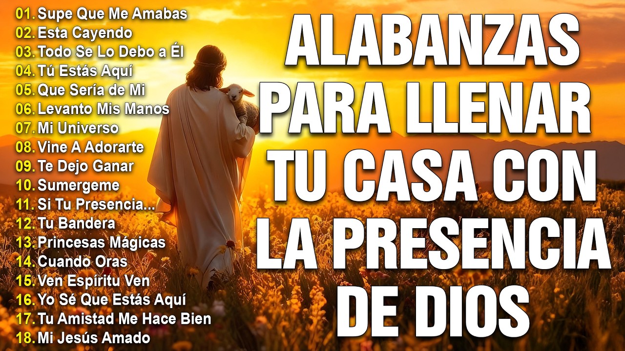 LEVANTO MIS MANOS - PODEROSAS ALABANZAS CRISTIANAS ADORACION MUSICA CRISTIANA DE ADORACION PARA