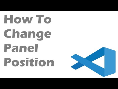 How To Change Panel Position In Visual Studio Code