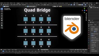 Quad Bridge | Addon | Blender
