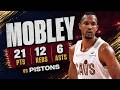 Evan Mobley 21 pts 12 rebs 6 asts vs Pistons 2026 PO G7
