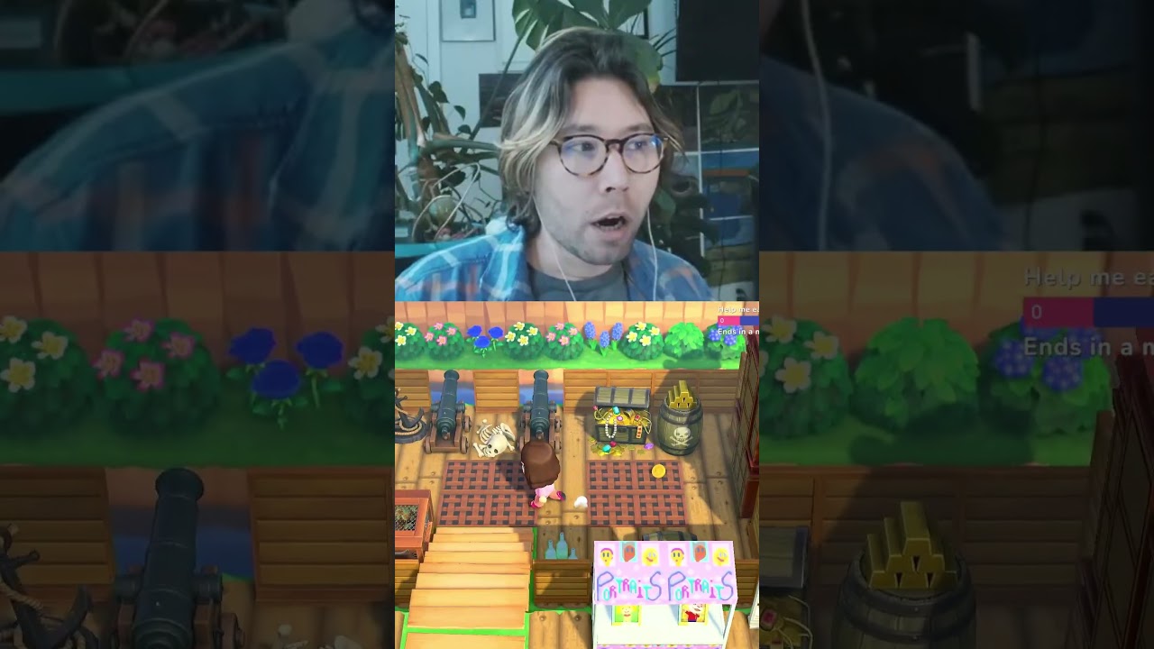 Incredible pirate ship build in Animal Crossing